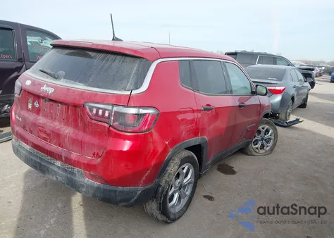 2025 Jeep Compass Sport 4X4 z USA, uszkodzony, nr VIN 3C4NJDAN3ST542462